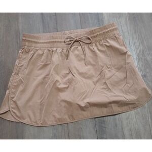 Offline By Aerie Activewear Hiking Tan Mini Skort W/ Shorts Women XL Tennis Golf